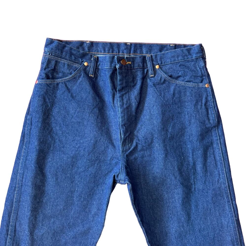 Wrangler Men's Cowboy Cut Jeans - Blue - Picture 2 of 5